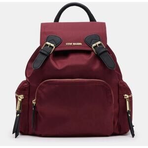 Steve Madden Women's Backpack Adjustable Straps Wine
